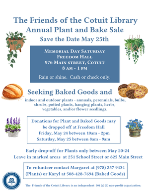 Plant and Bake Sale 
